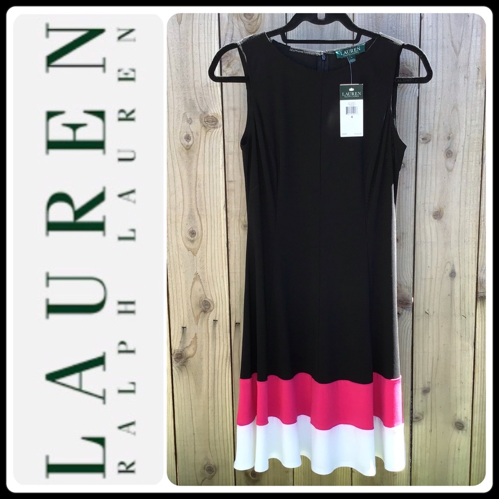 Ralph Lauren colorblock dress